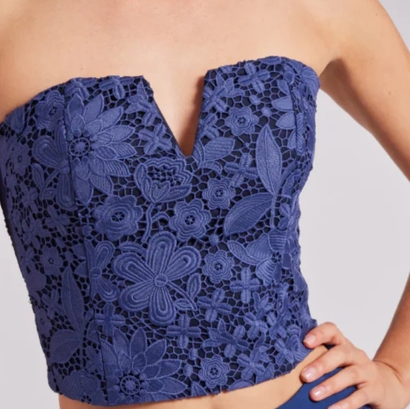 Generation Love Caroline Lace Bustier. SZ 12 MSRP $235 NWOT - Picture 3 of 4